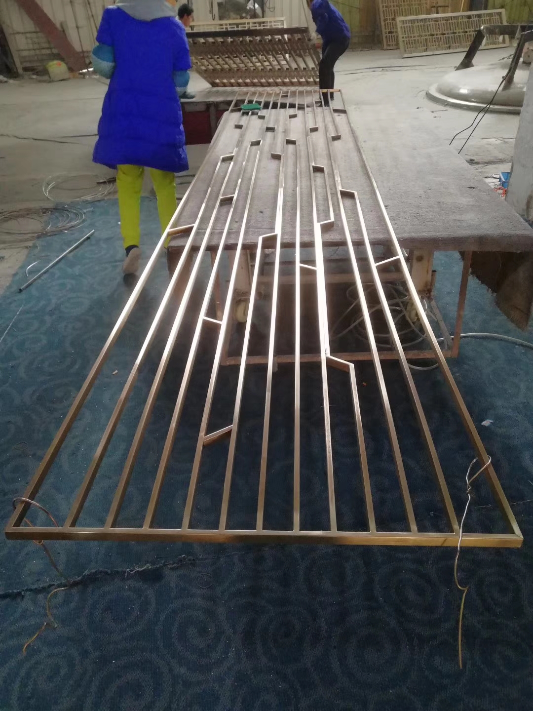 不銹鋼酒店藝術裝飾